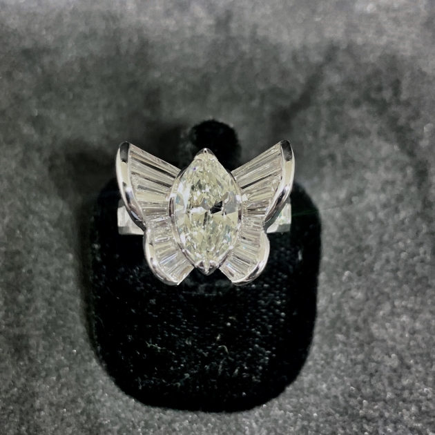 1.75克拉蝴蝶鑽戒(已售出) 1