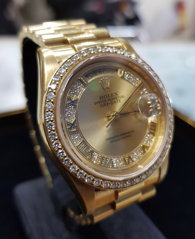 ROLEX 18238 MR多層鑽面 2