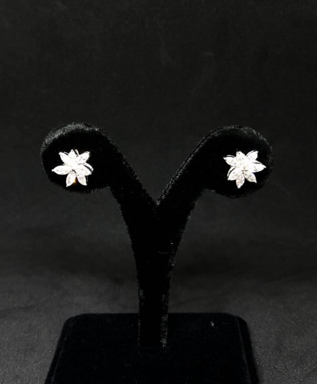 天然鑽石耳環(已售出) 2