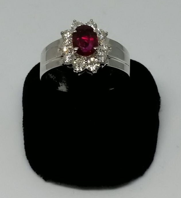 紅寶石鑽戒 1