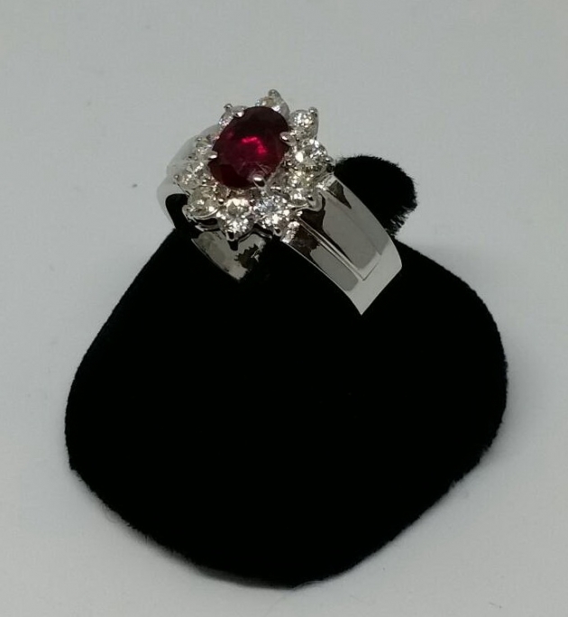紅寶石鑽戒 2