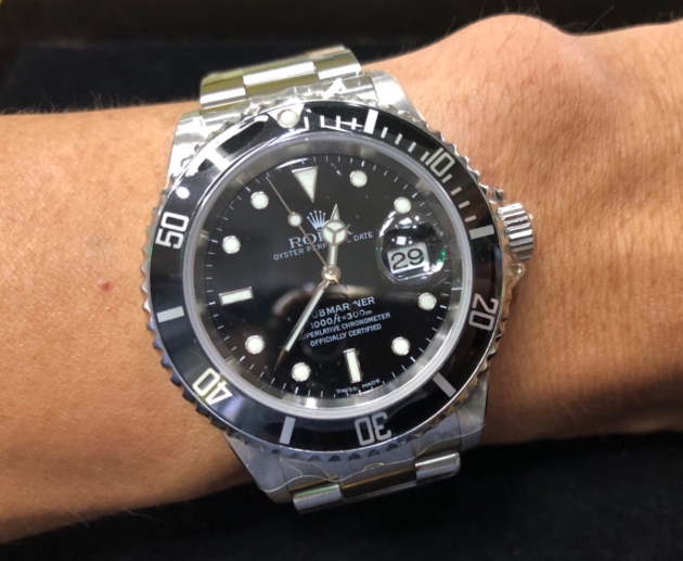 勞力士 (經典不敗黑水鬼) Submariner Date(已售出) 1